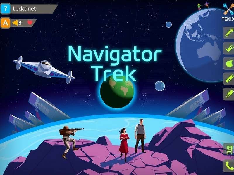 Nimble Navigator Trek Game Screenshot
